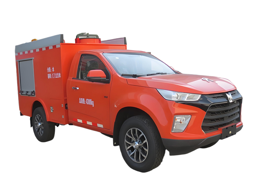 四驅慶鈴皮卡森林消防車